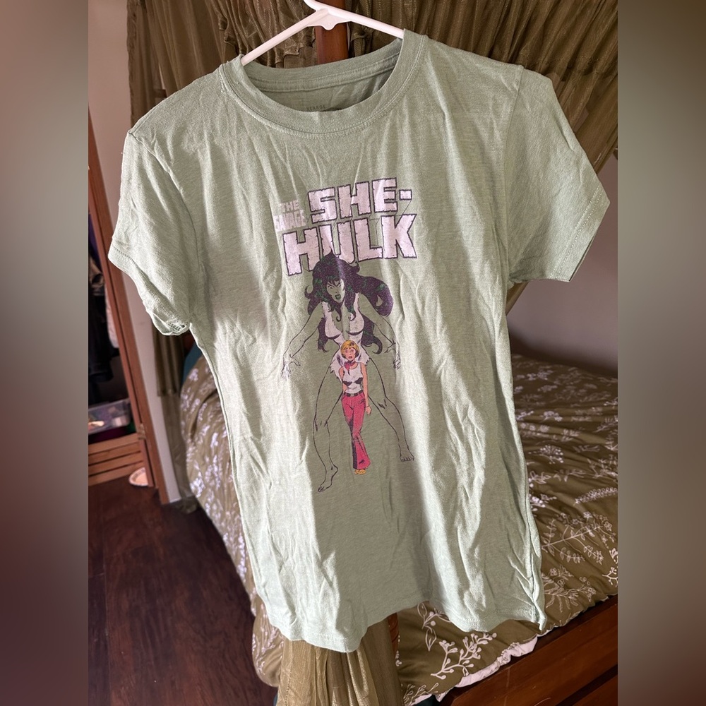 Marvel She-Hulk Short Sleeve Tee - Light Green